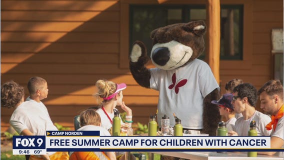 Free Minnesota summer camp for children with cancer