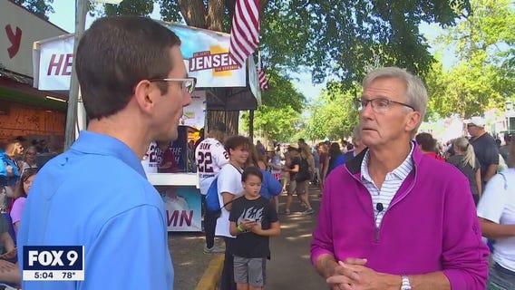 Gubernatorial candidates stump on Day 1 of the Minnesota State Fair