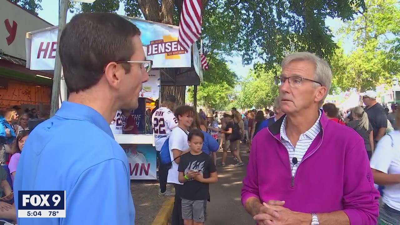 Gubernatorial candidates stump on Day 1 of the Minnesota State Fair