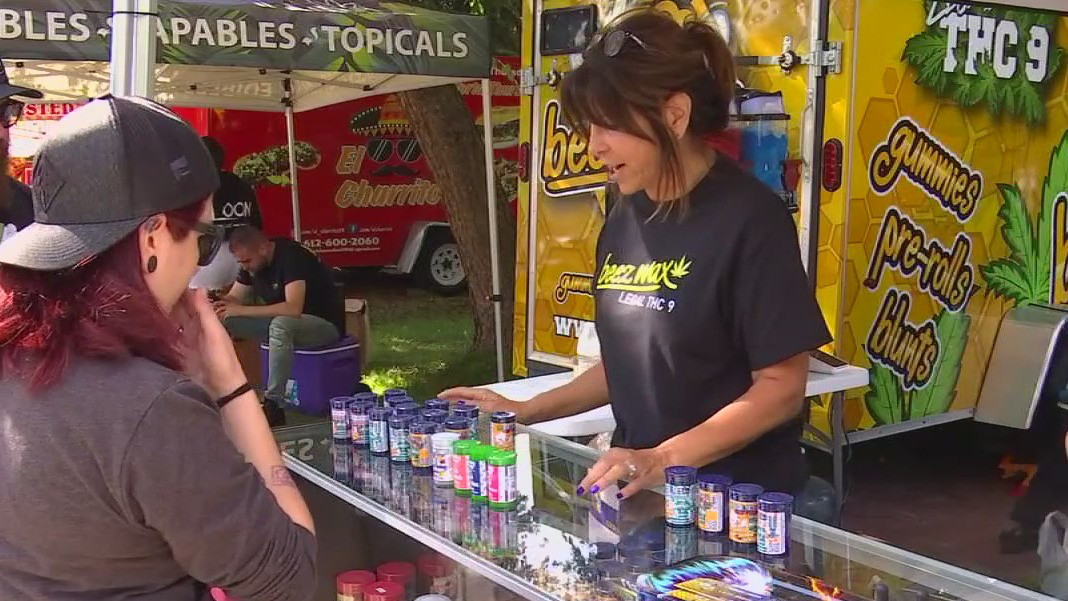 Vendor selling THC edibles across street from Minnesota State Fair
