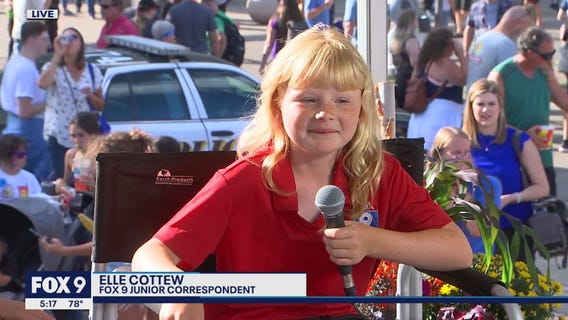FOX 9 kid reporter explores spooky ride at Minnesota State Fair