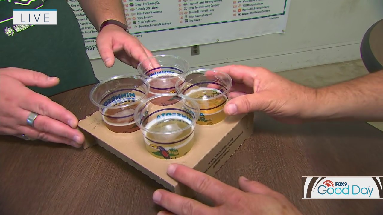 Brewed in Minnesota booth at the Minnesota State Fair