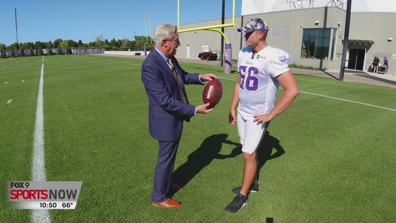 FOX 9 Sports Now: Jim Rich goes 1-on-1 with Vikings punter Ryan Wright