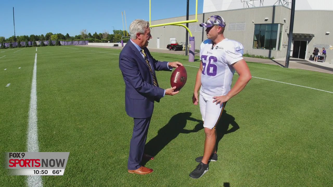 FOX 9 Sports Now: Jim Rich goes 1-on-1 with Vikings punter Ryan Wright