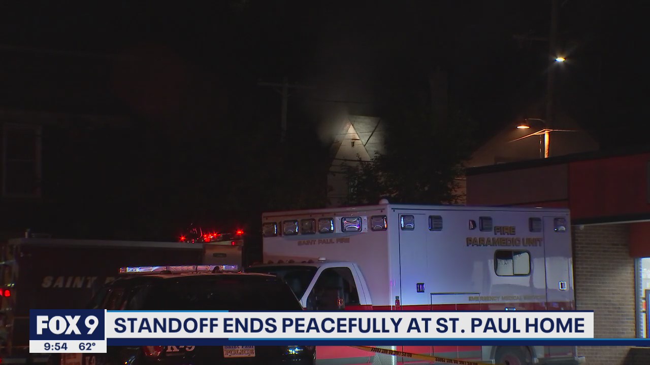 Hours-long police standoff in St. Paul ends with the suspect in custody
