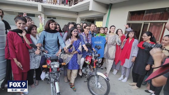 Minnesota woman makes 2,000-mile motorcycle trek across Pakistan