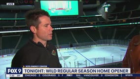 Minnesota Wild's regular season home opener tonight