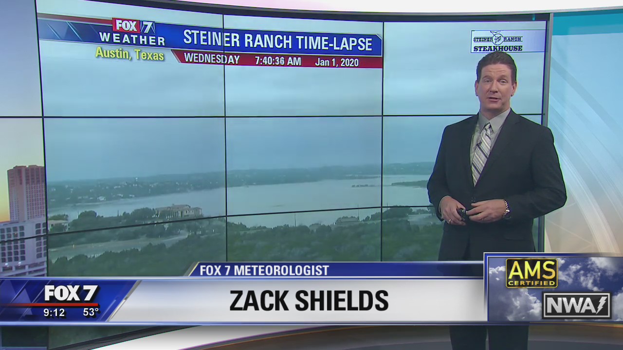 Morning weather forecast for January 1