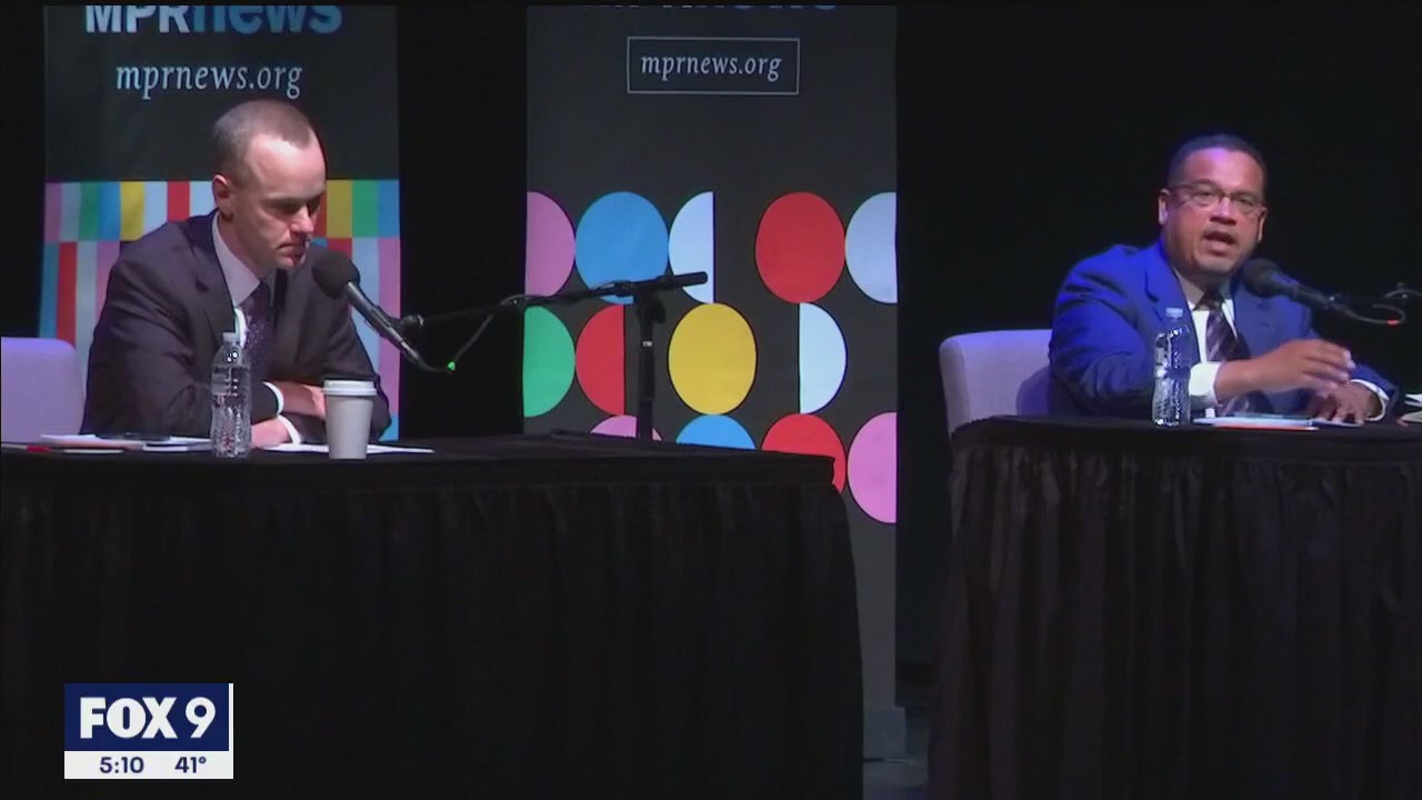 Ellison, Schultz clash on crime and abortion in first debate