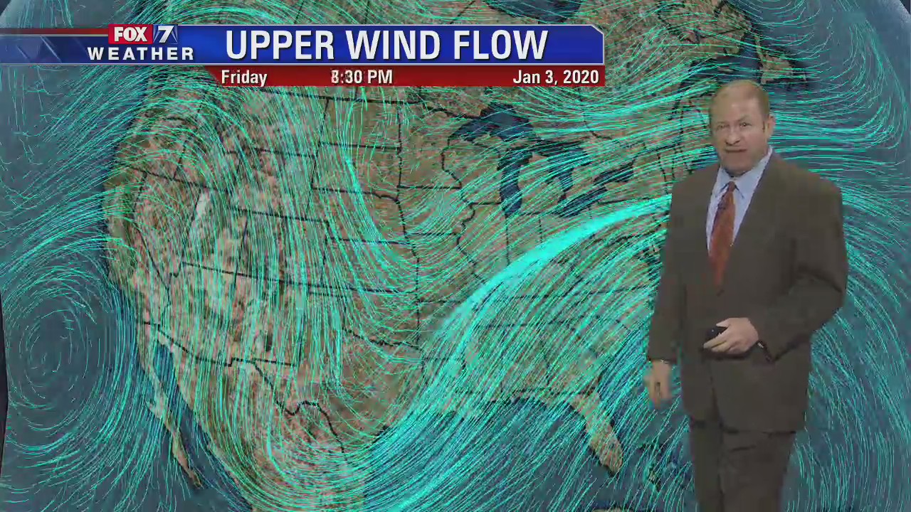 Evening weather forecast for January 2, 2020