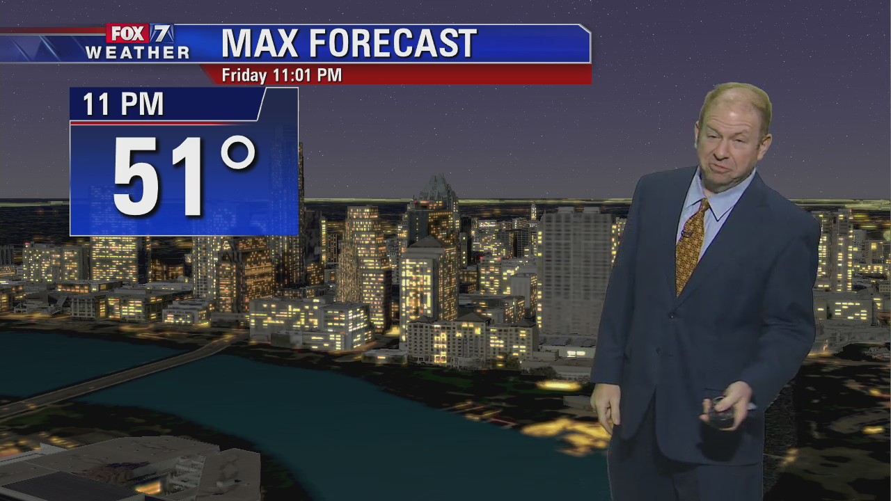 Evening weather forecast for January 3, 2019