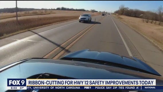 Ribbon-cutting for Highway 12 safety improvements