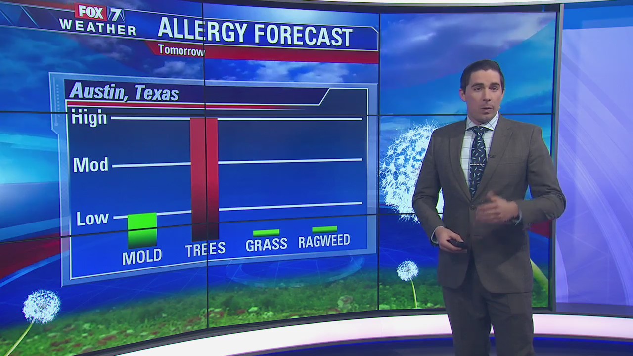 Evening weather forecast for January 11, 2019