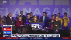 Lt. Gov. Peggy Flanagan celebrates re-election: RAW