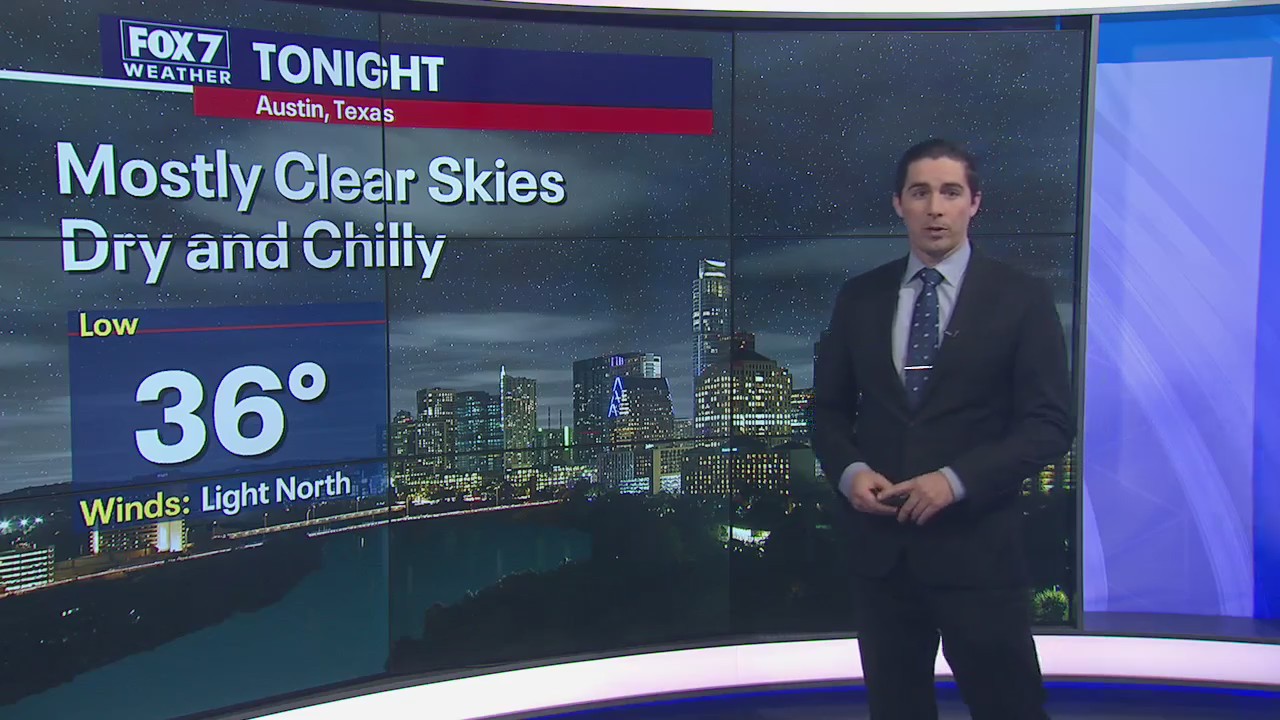 Evening weather forecast for January 18, 2020