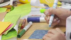 Class Act: Campbell Elementary students decorate CapMetro's new electric buses