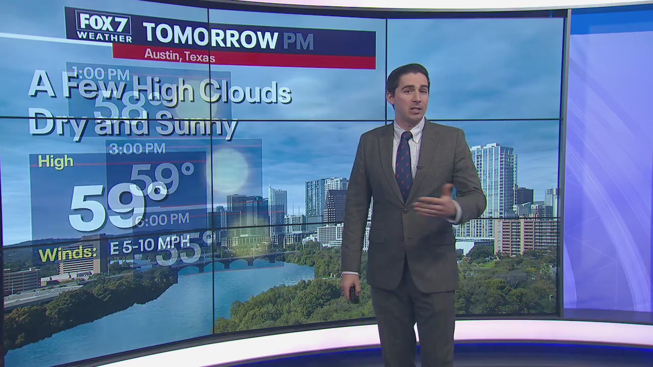 Evening weather forecast for January 19, 2020