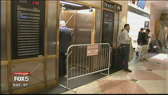 Penn Station flooding