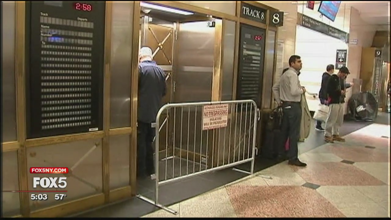 Penn Station flooding