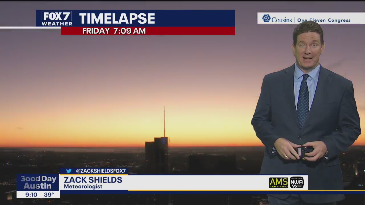 Morning weather forecast for January 24, 2020