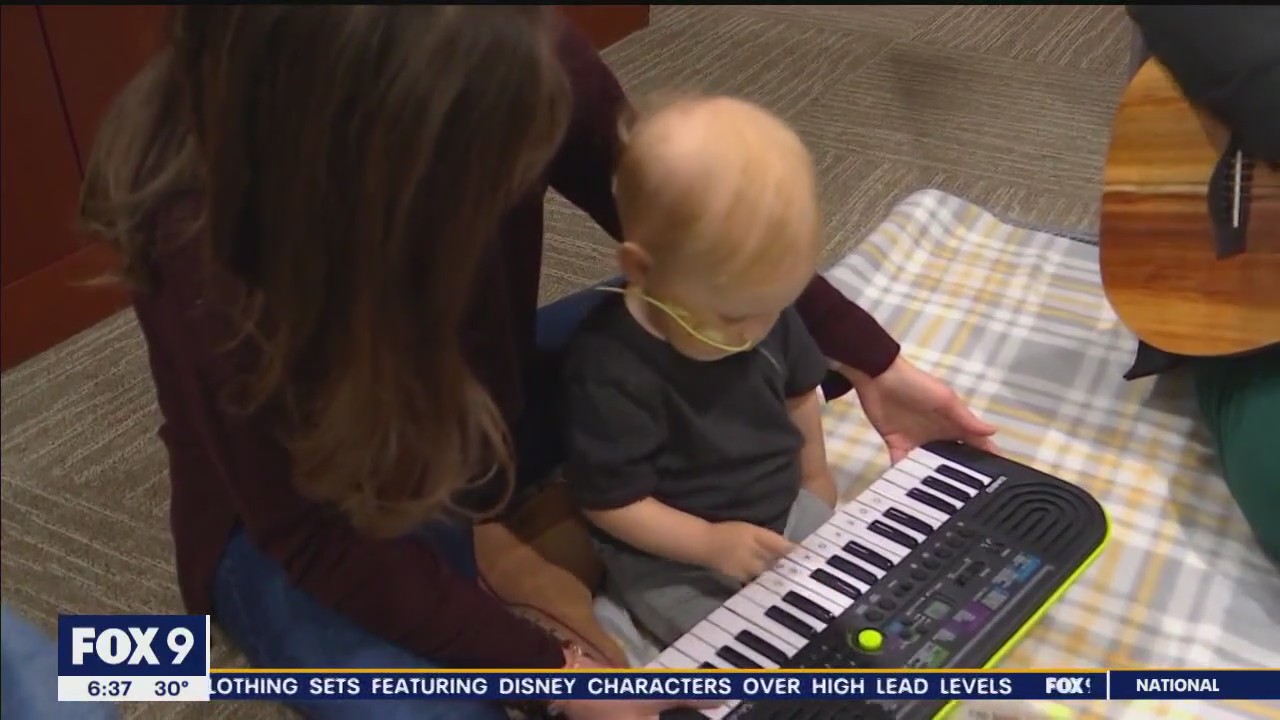Music therapy at Children's Minnesota Hospital: Kelly's Community Champions
