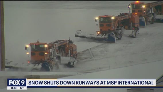 Some delays at MSP Airport after Tuesday's temporary shutdown due to snow