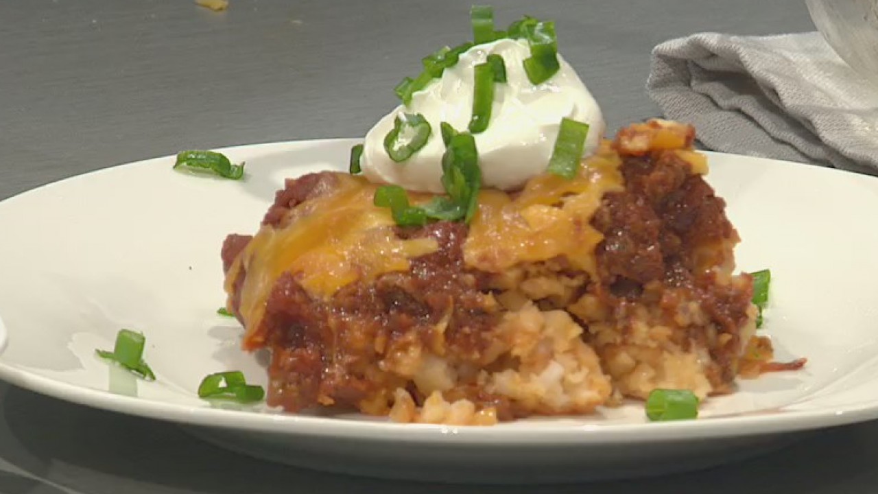 Good Day Cooks: Chili cheese tater tot casserole