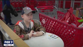 Selfless boy battling leukemia chooses to get gifts for others during shopping spree