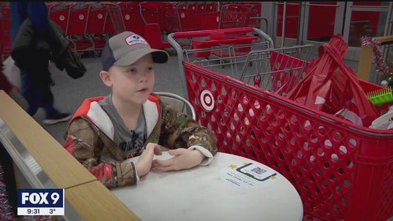 Selfless boy battling leukemia chooses to get gifts for others during shopping spree