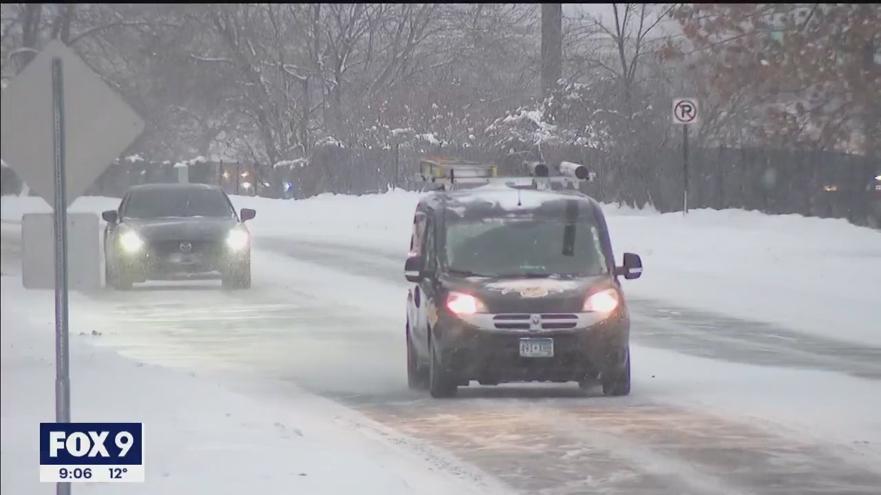 Winter storms brings wind, snow and brutal cold making for difficult holiday travel