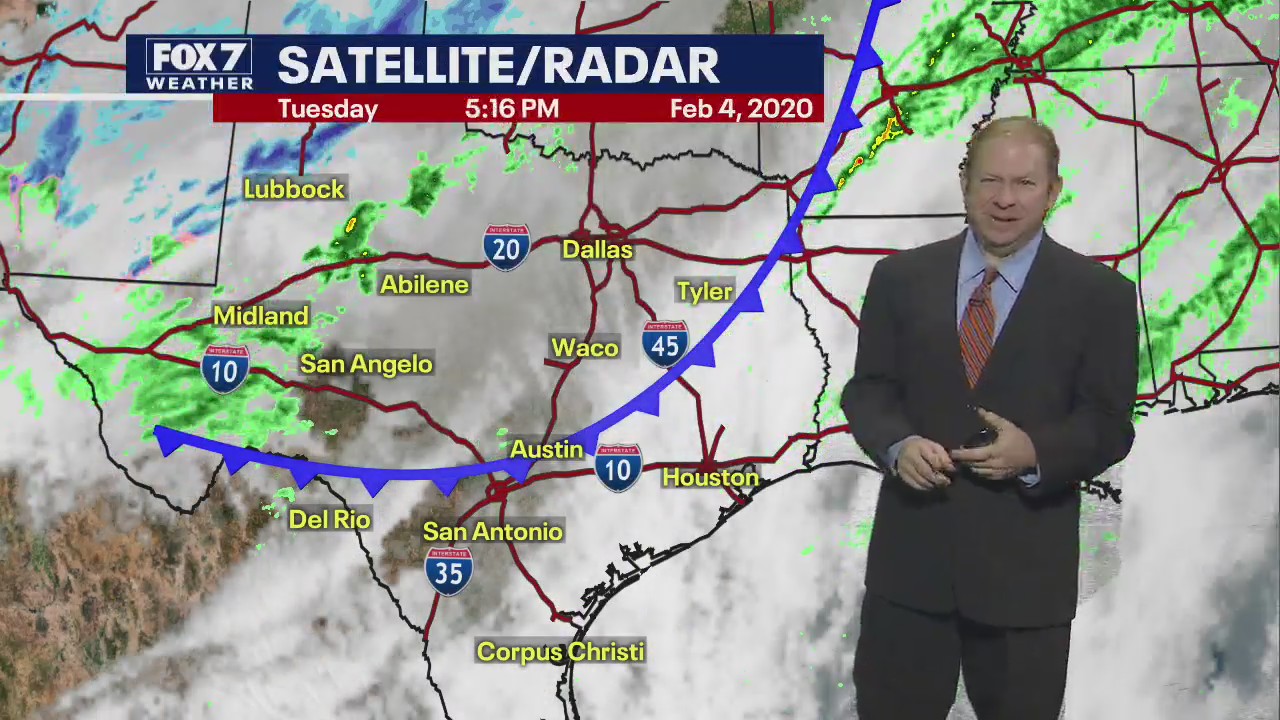 Evening weather forecast for February 4