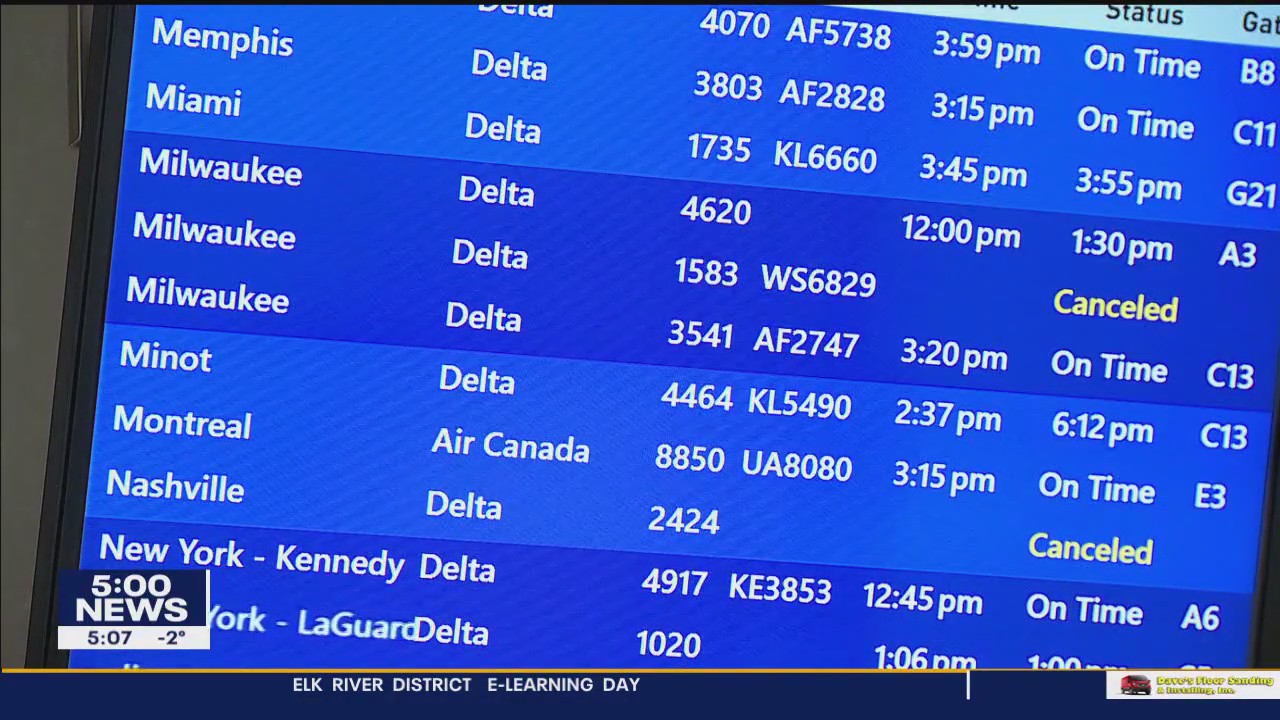 Holiday travel rush continues at MSP