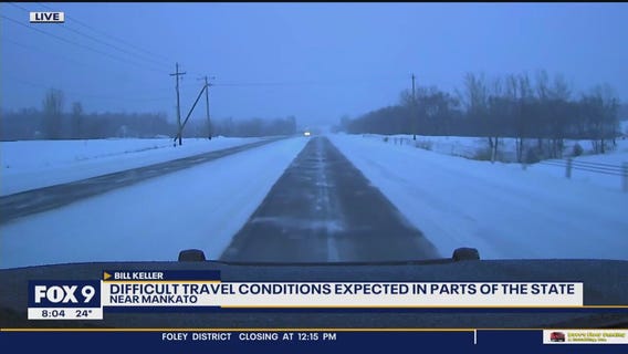 Minnesota weather: Current road conditions [8 a.m. Tuesday]
