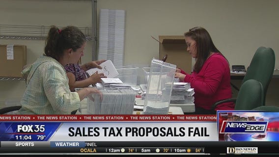 Local sales tax proposals fail