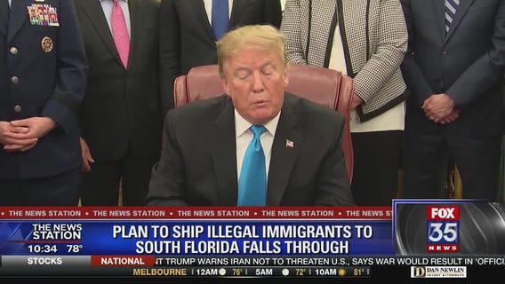 Plan to bring illegal immigrants to Florida falls through