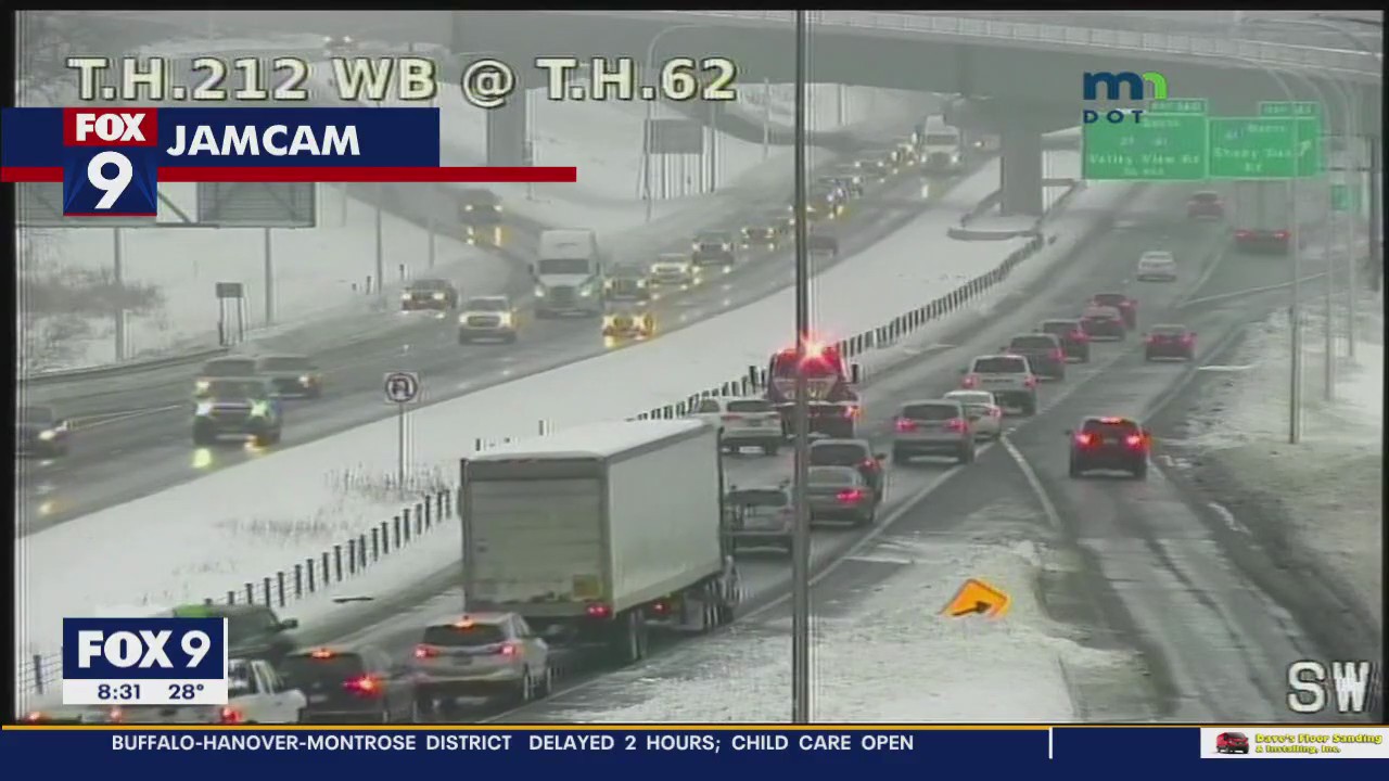 Twin Cities icy road conditions [8:30 a.m. update]