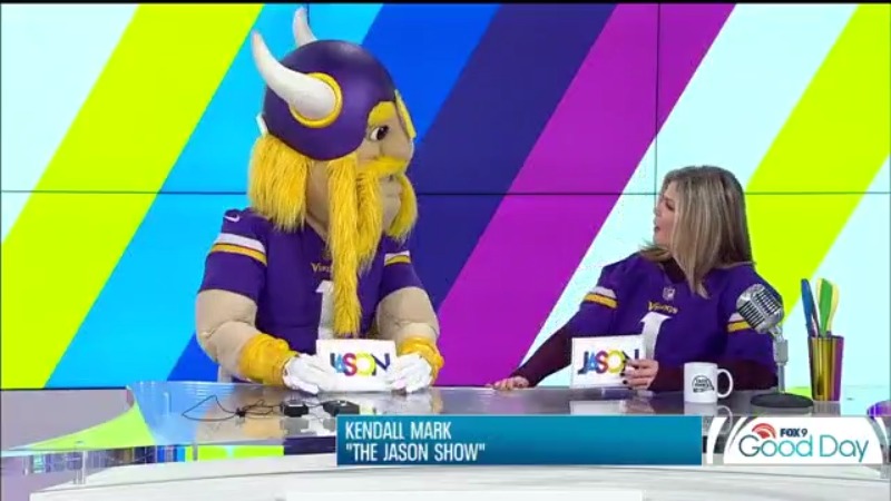 Viktor the Viking interrupts Kendall