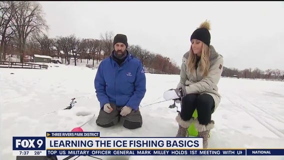 Gather the fam for ice fishing program