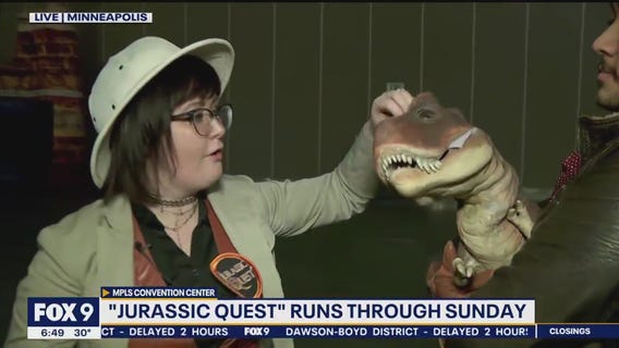 Walk among dinos this weekend