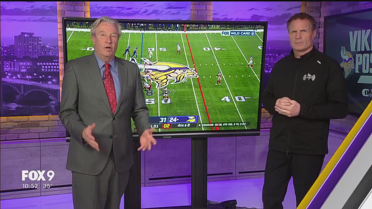 Vikings Postgame Tonight: Jim Rich, Pete Bercich break down key plays in playoff loss to Giants