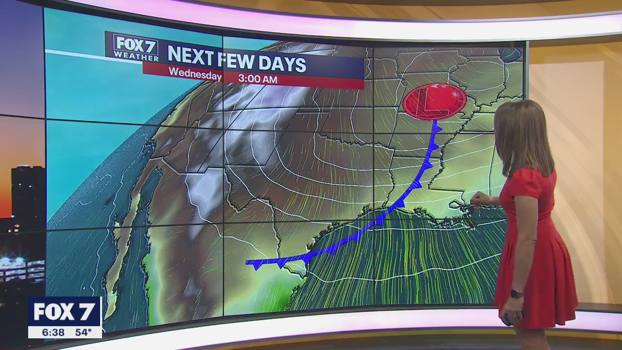 Morning weather forecast for February 23