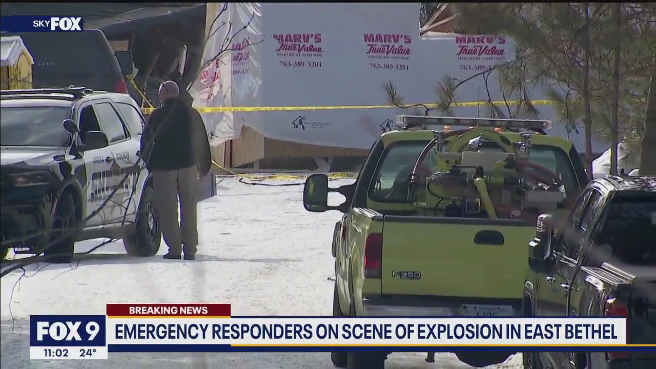 House explosion in East Bethel