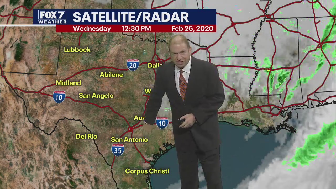 Evening weather forecast for February 26