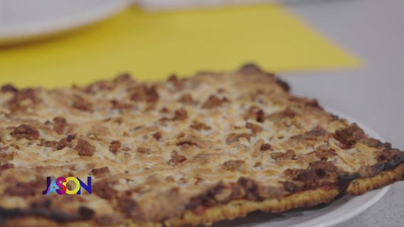 Frozen pizza taste test on The Jason Show