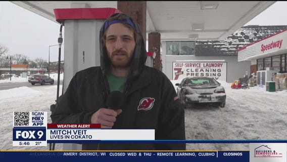 Winter storm evening commute underway Wednesday