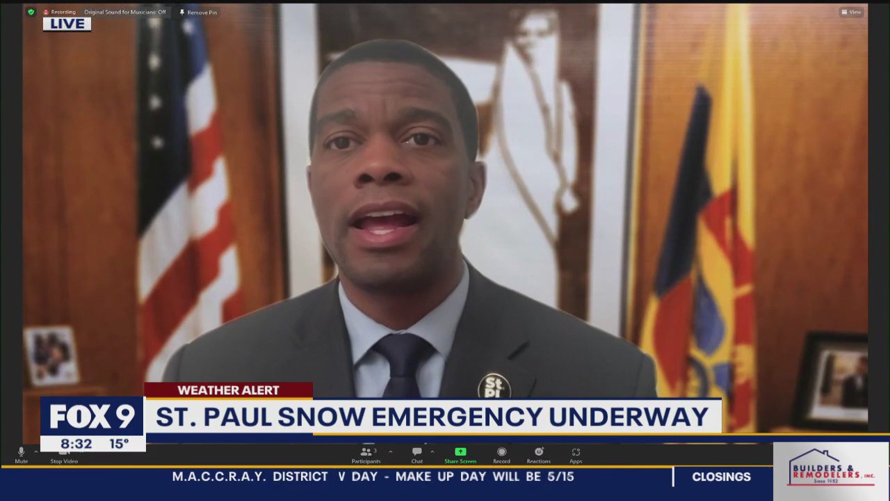 St. Paul Mayor Carter: We still need people to stay off snow plow routes