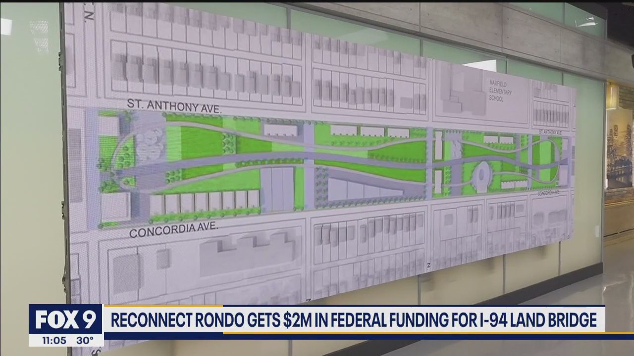Reconnect Rondo gets $2M in federal funding for I-94 land bridge | FOX ...