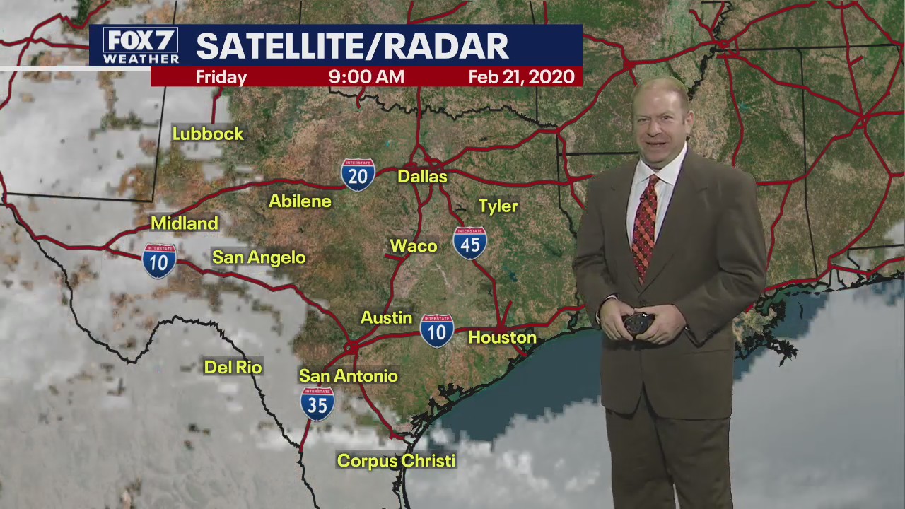 Evening weather forecast for February 21, 2020