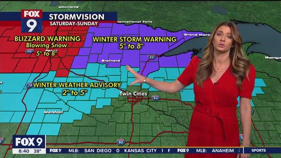 More snow expected this weekend in Minnesota