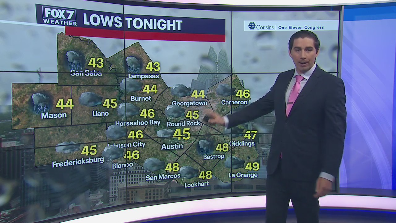 Evening weather forecast for April 3, 2020